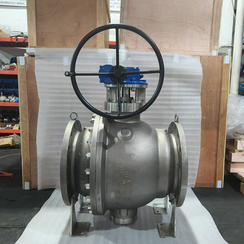 Two-Piece Trunnion Mounted Ball Valve